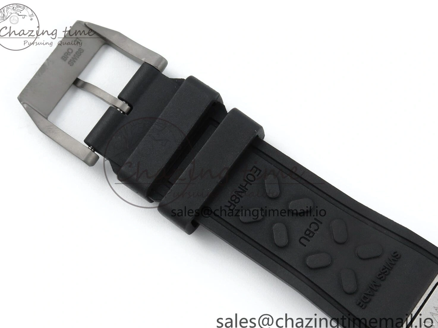 MIROTIME 0402 Pilot Top Gun IW326901 M+F 1:1 Best Edition Black Dial on Black Rubber Strap A SportInspired 6999